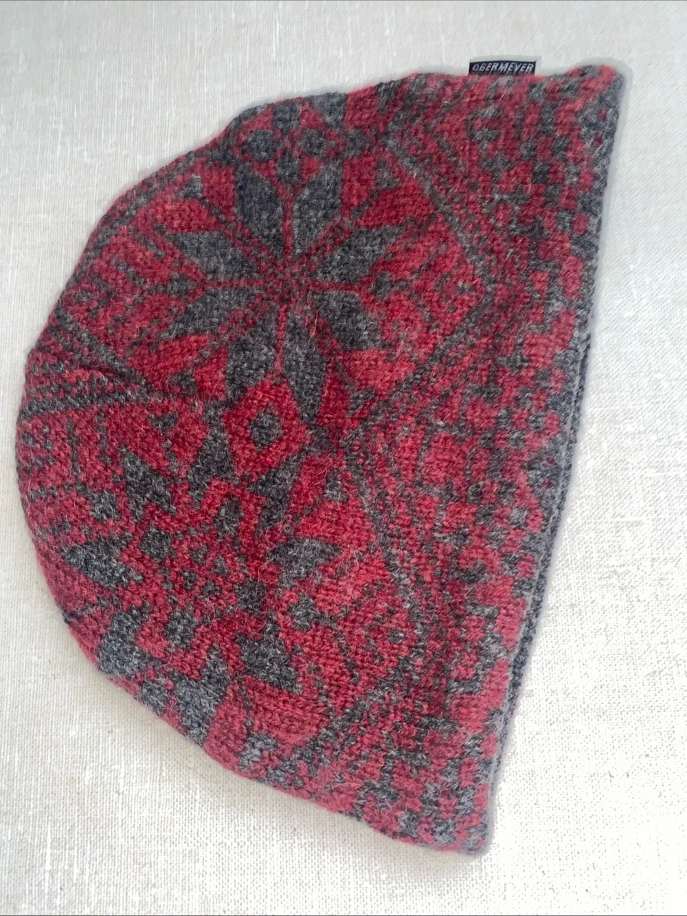 Obermeyer Mens Beanie Winter Hat Wool One Size